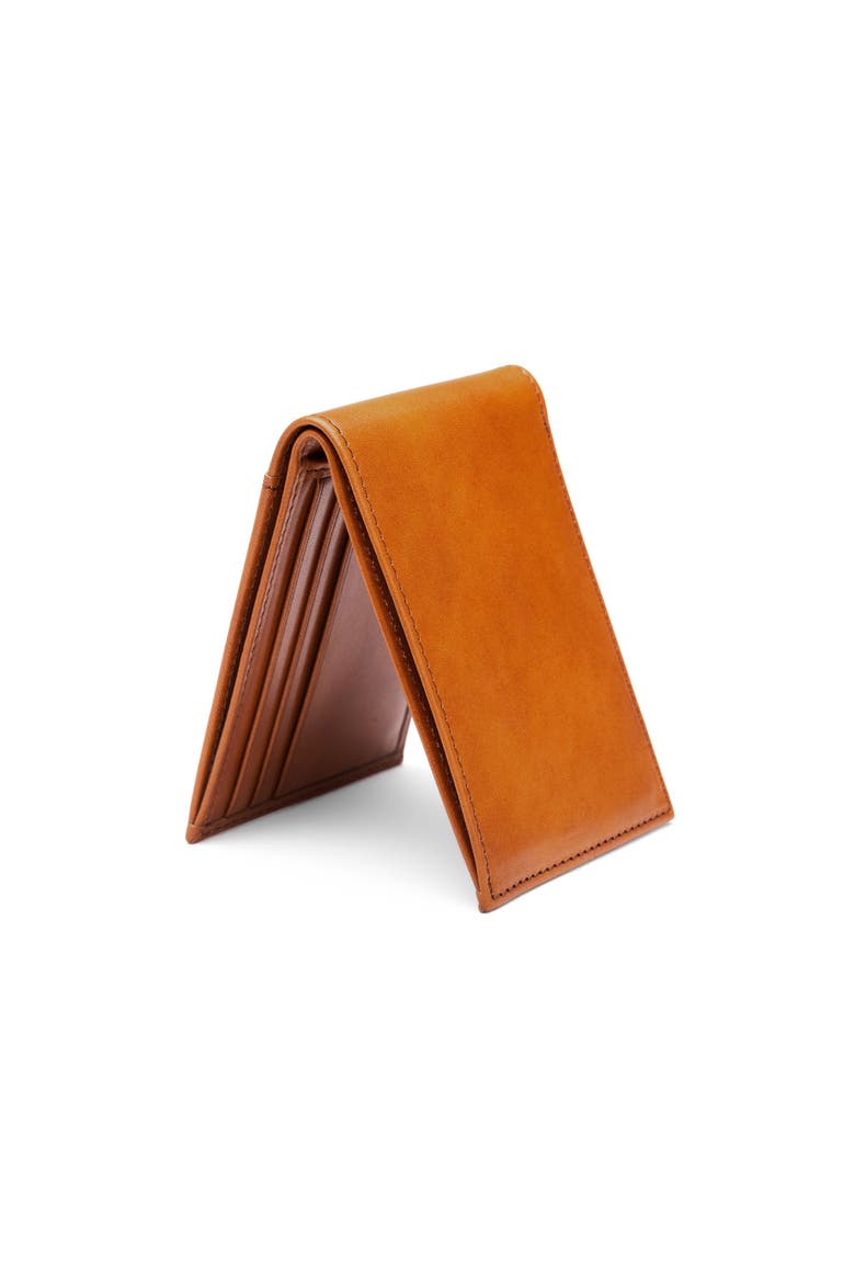 Old Leather Bifold Wallet, Alternate, color, SADDLE