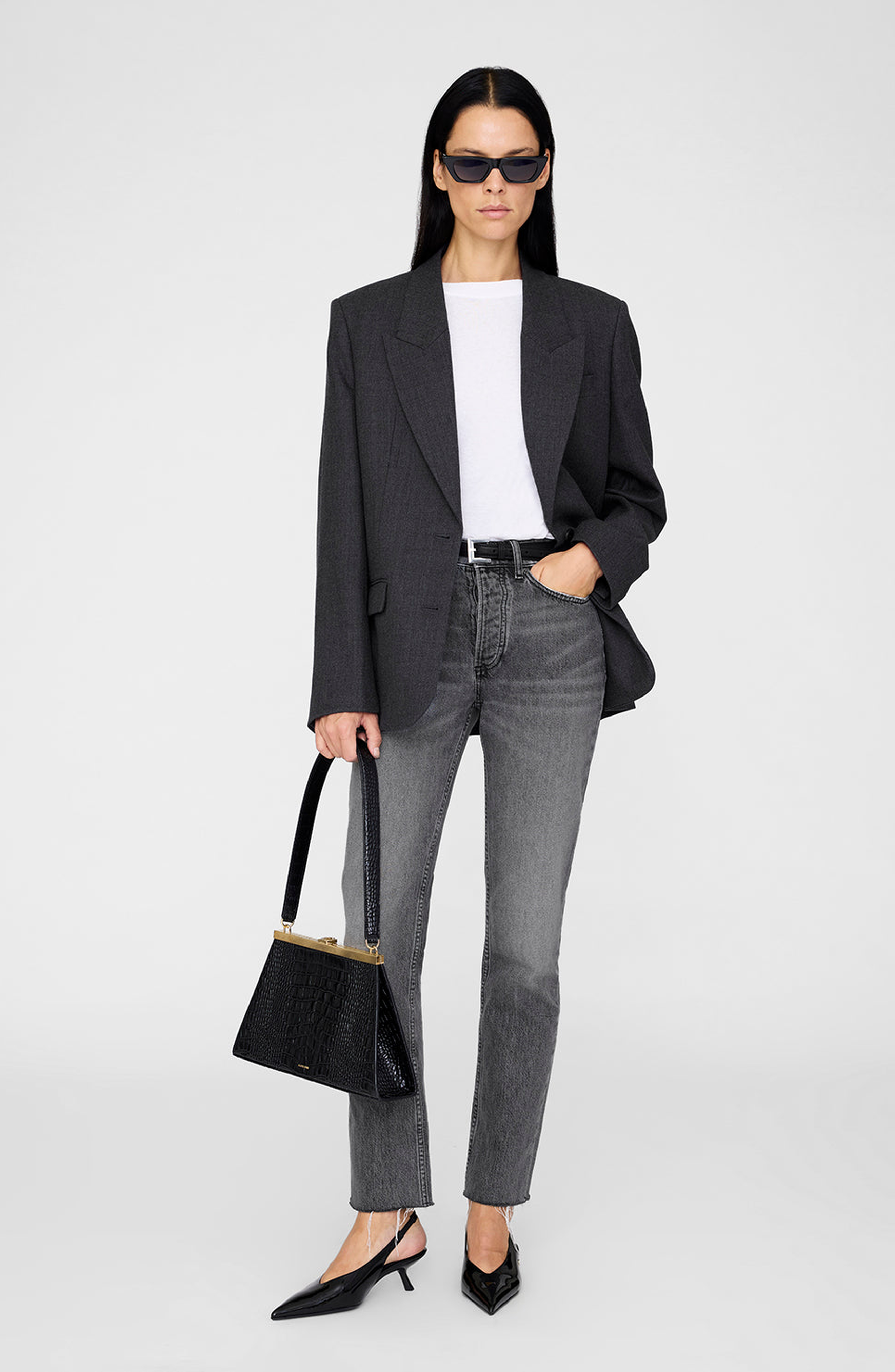 ANINE BING Hilda Slingback Pumps, Alternate, color, 