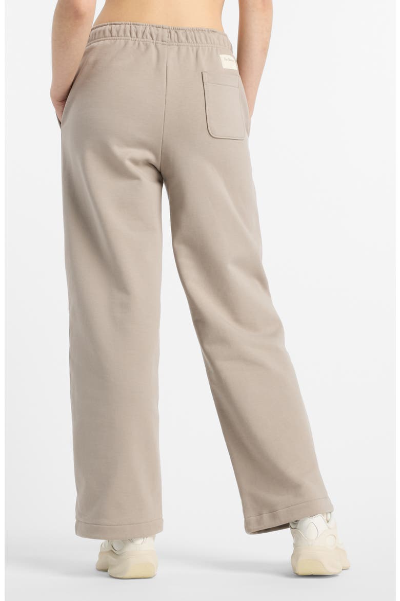 NBX Lunar New Year Wide Leg Cotton Sweatpants, Alternate, color, BEIGE