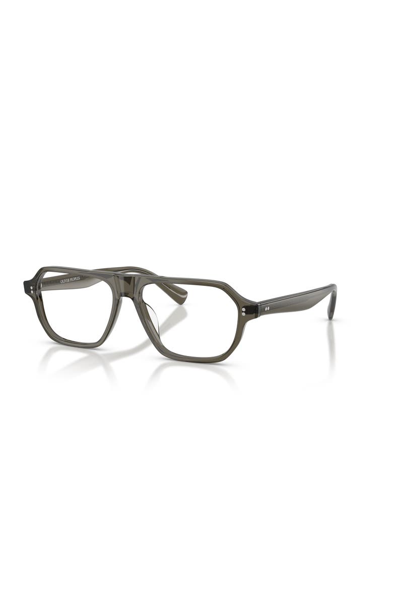 Oliver Peoples 56mm Irregular optical glasses, Main, color, Grey