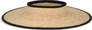 Gigi Burris Millinery Ines Straw Visor