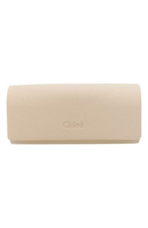 Chloé 53mm Round Optical Glasses In Gold