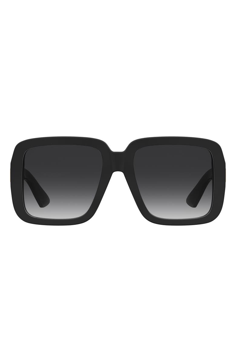 Moschino 55mm Gradient Square Sunglasses, Main, color,