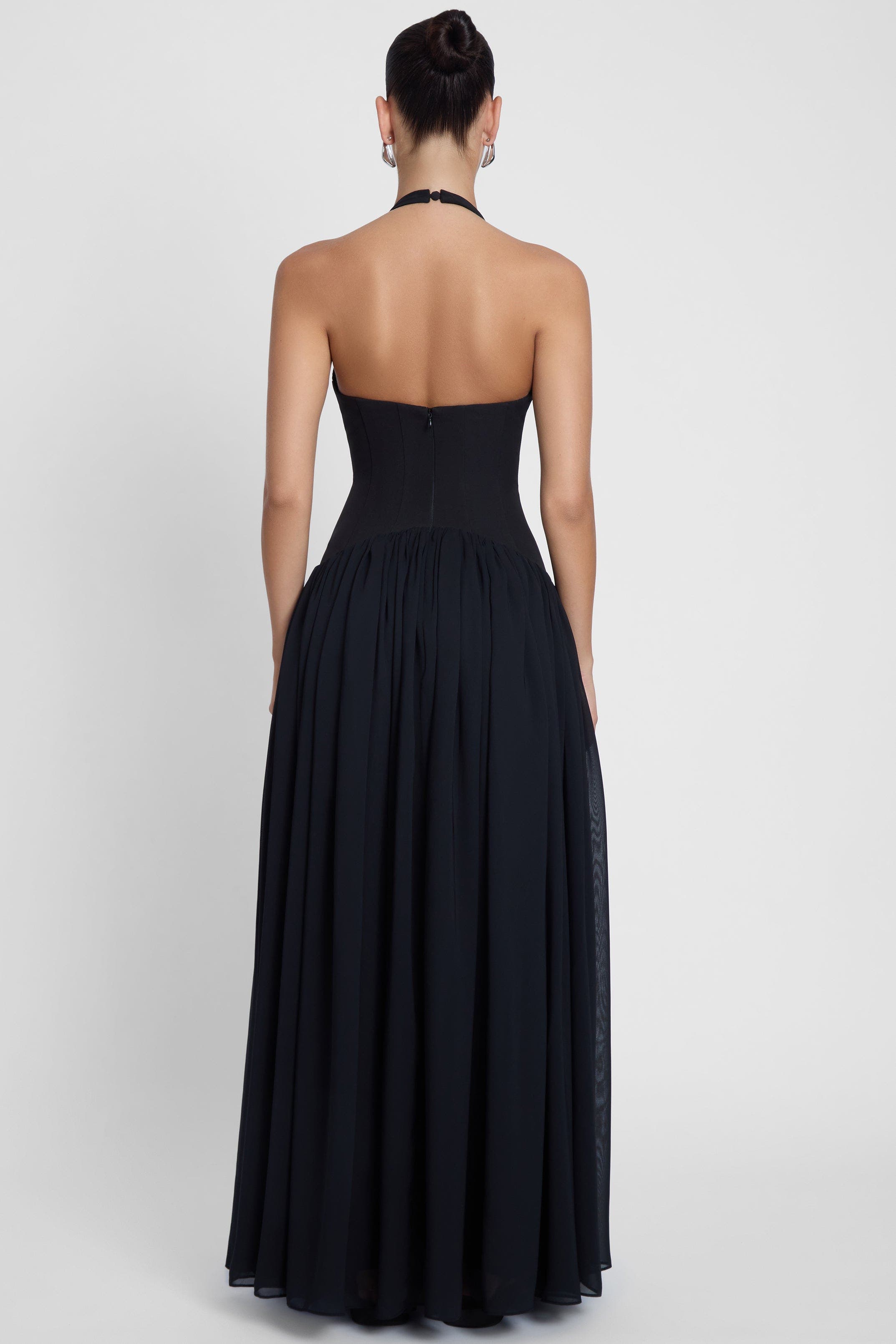 harlowe corset maxi dress LEAU Harlowe Corset Maxi Dress in White, Women's XS at Urban Outfitters