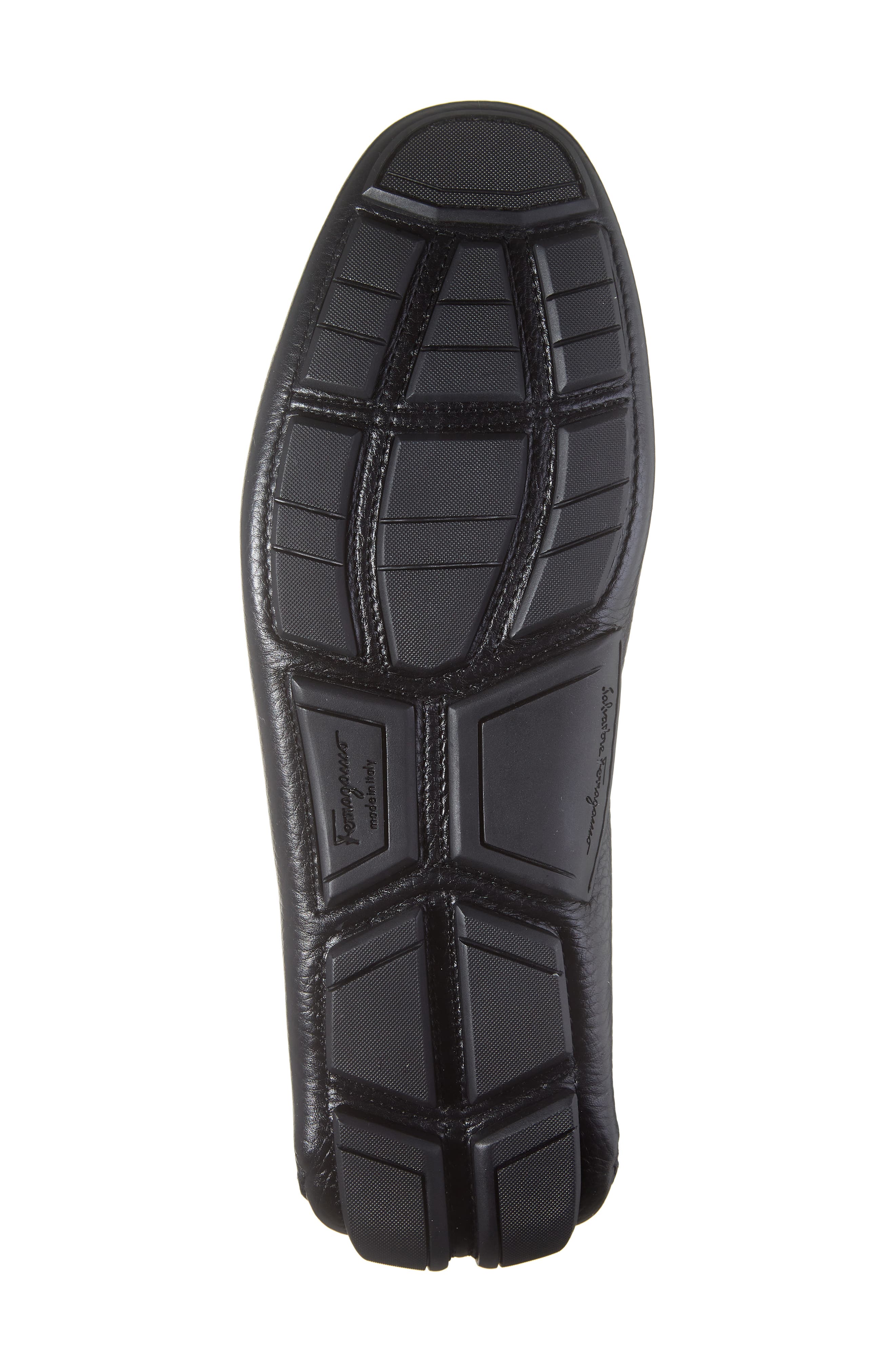 FERRAGAMO Parigi Bit Driving Shoe, Alternate, color, Nero Light Grey