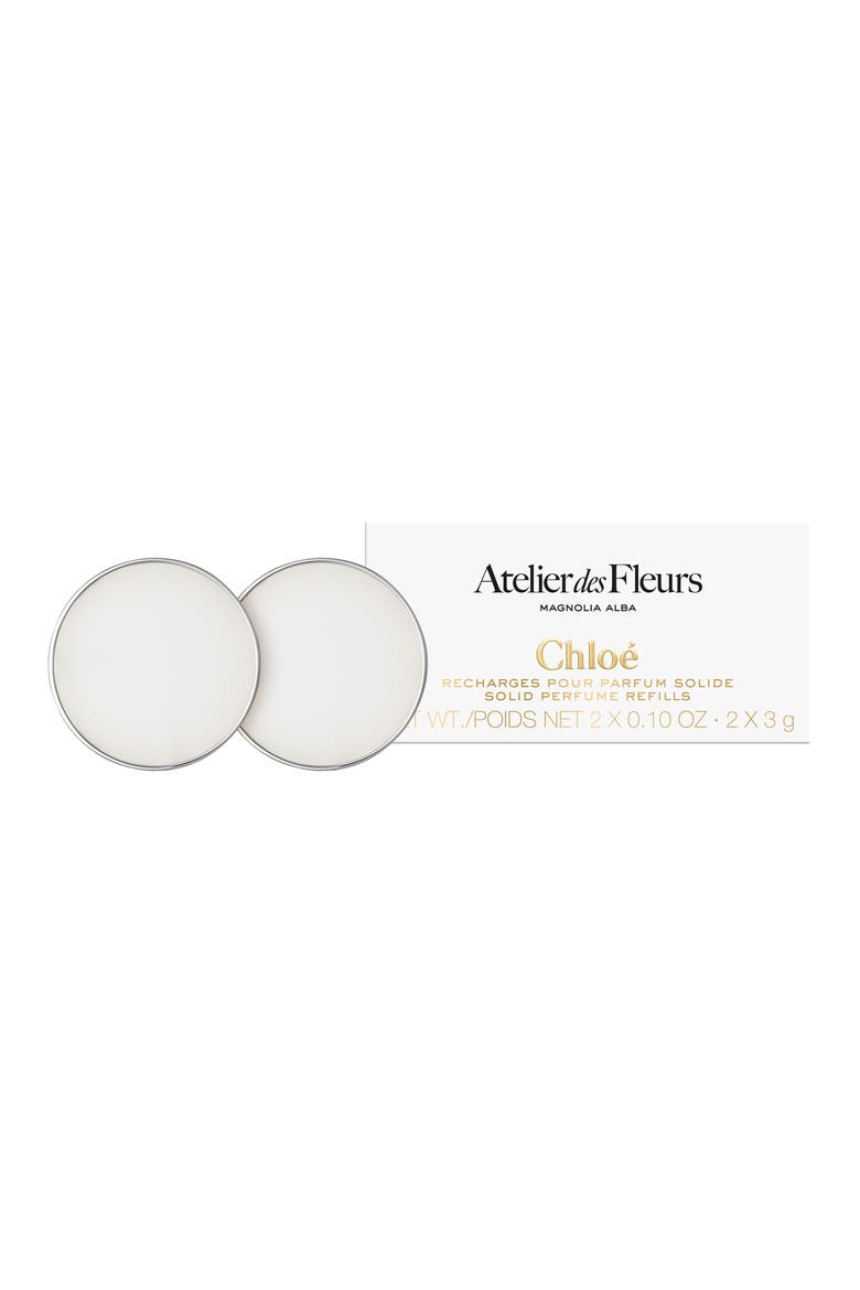 Atelier des Fleurs Magnolia Alba Solid Perfume Refills, Alternate, color, NO COLOR