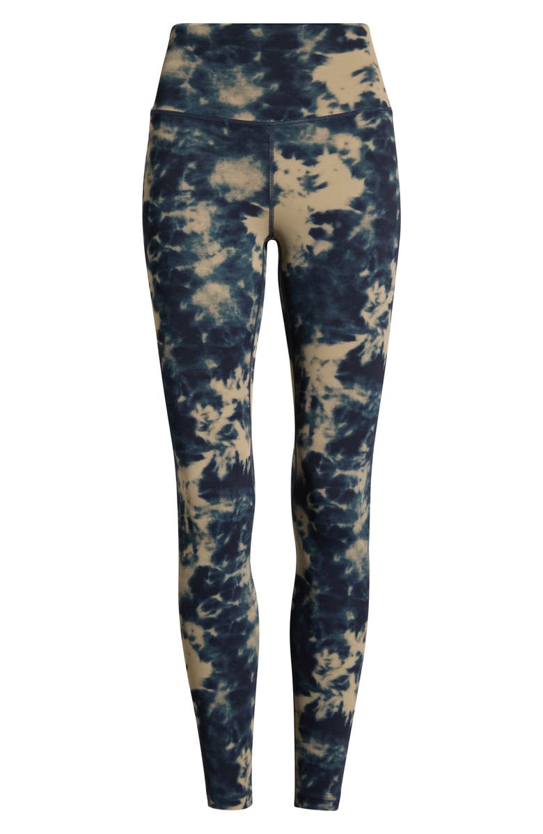 MPG Print Sculpt Leggings, Alternate, color, Silver Sage Shibori