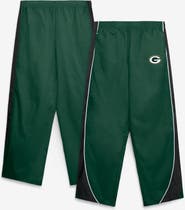 FANATICS Women's Fanatics Green/Black Green Bay Packers Team First Backwards Lateral Nylon Pants