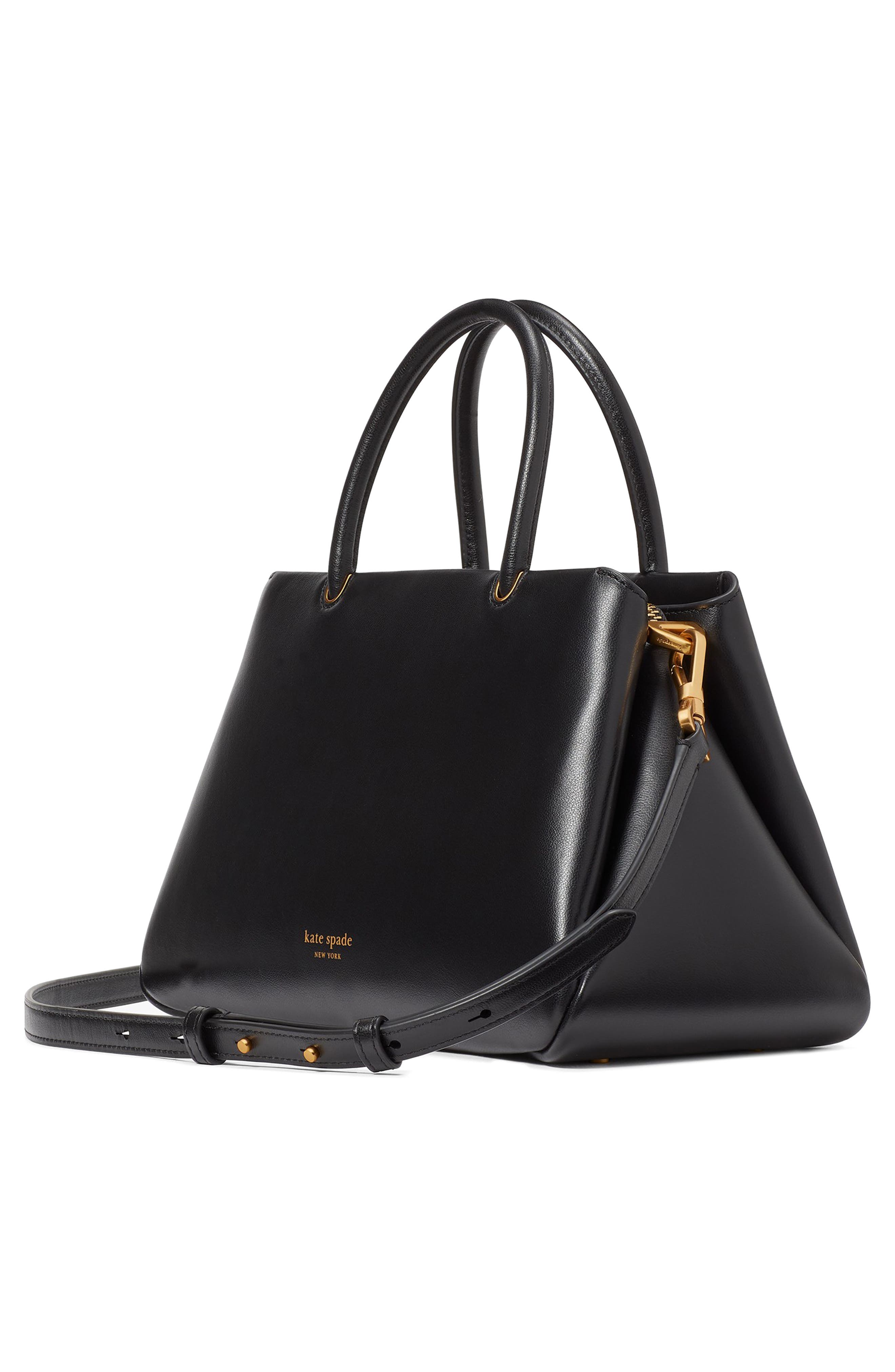 Kate Spade New York grace smooth leather satchel, Alternate, color, 