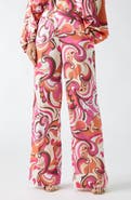 Marciano Carmen Print Straight Leg Pants