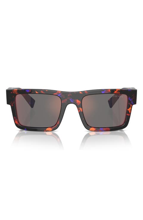 52mm Rectangular Sunglasses