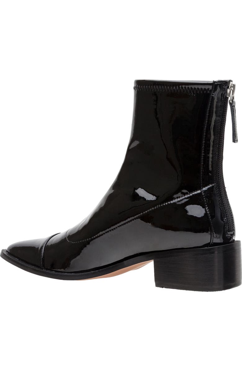 Linea Paolo Venata Block Heel Bootie, Alternate, color, Black