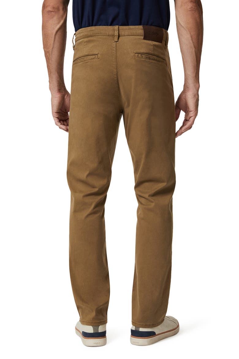 Charisma Relaxed Straight Leg Twill Pants, Alternate, color, TOBACCO TWILL