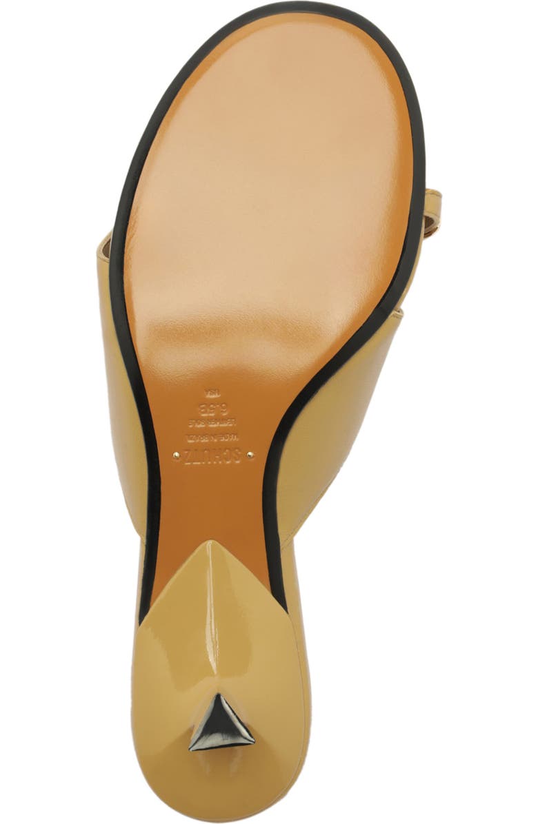 Schutz Elliote Kitten Heel Slide Sandal, Alternate, color, Fig