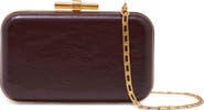 Reiss Junie Faux Leather Frame Clutch