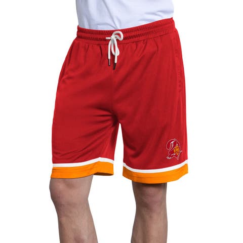 Men's Starter  Red Tampa Bay Buccaneers Throwback Power Play Mesh Shorts