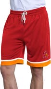 STARTER Men's Starter Red Tampa Bay Buccaneers Throwback Power Play Mesh Shorts