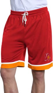 STARTER Men's Starter Red Tampa Bay Buccaneers Throwback Power Play Mesh Shorts