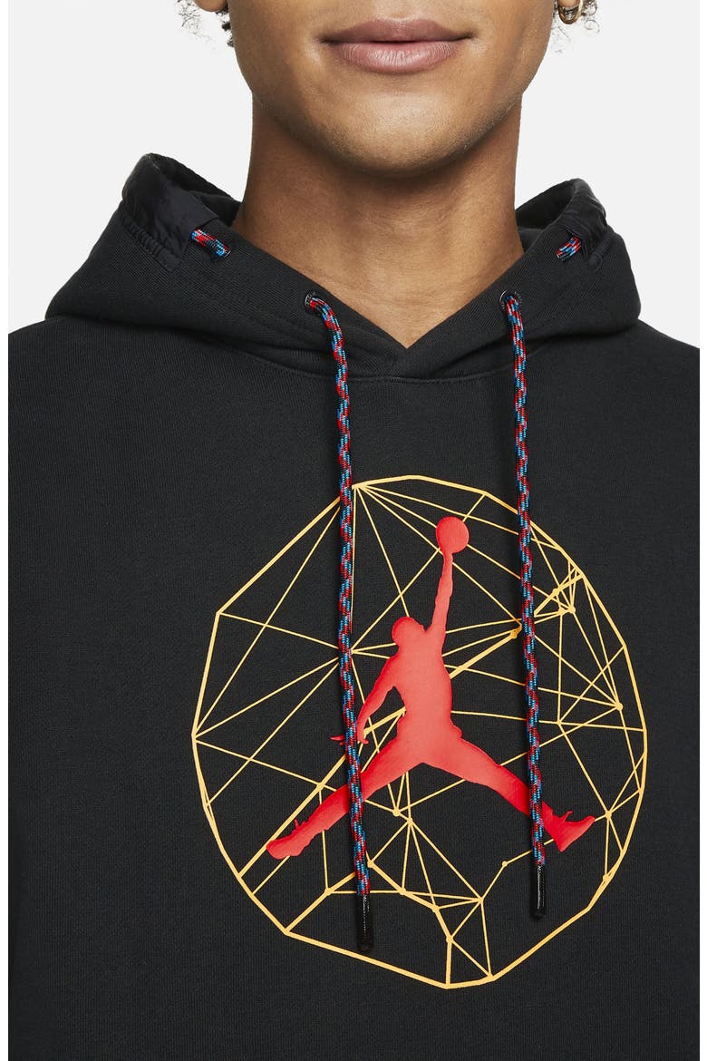 Men's Essential Mountainside Hoodie, Alternate, color, BLACK