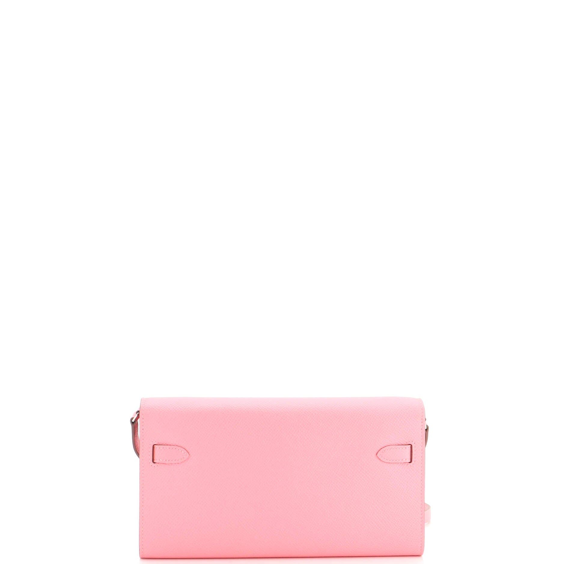 Kelly To Go Wallet Epsom, Alternate, color, Pink