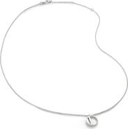 Monica Vinader Initial Pendant Necklace