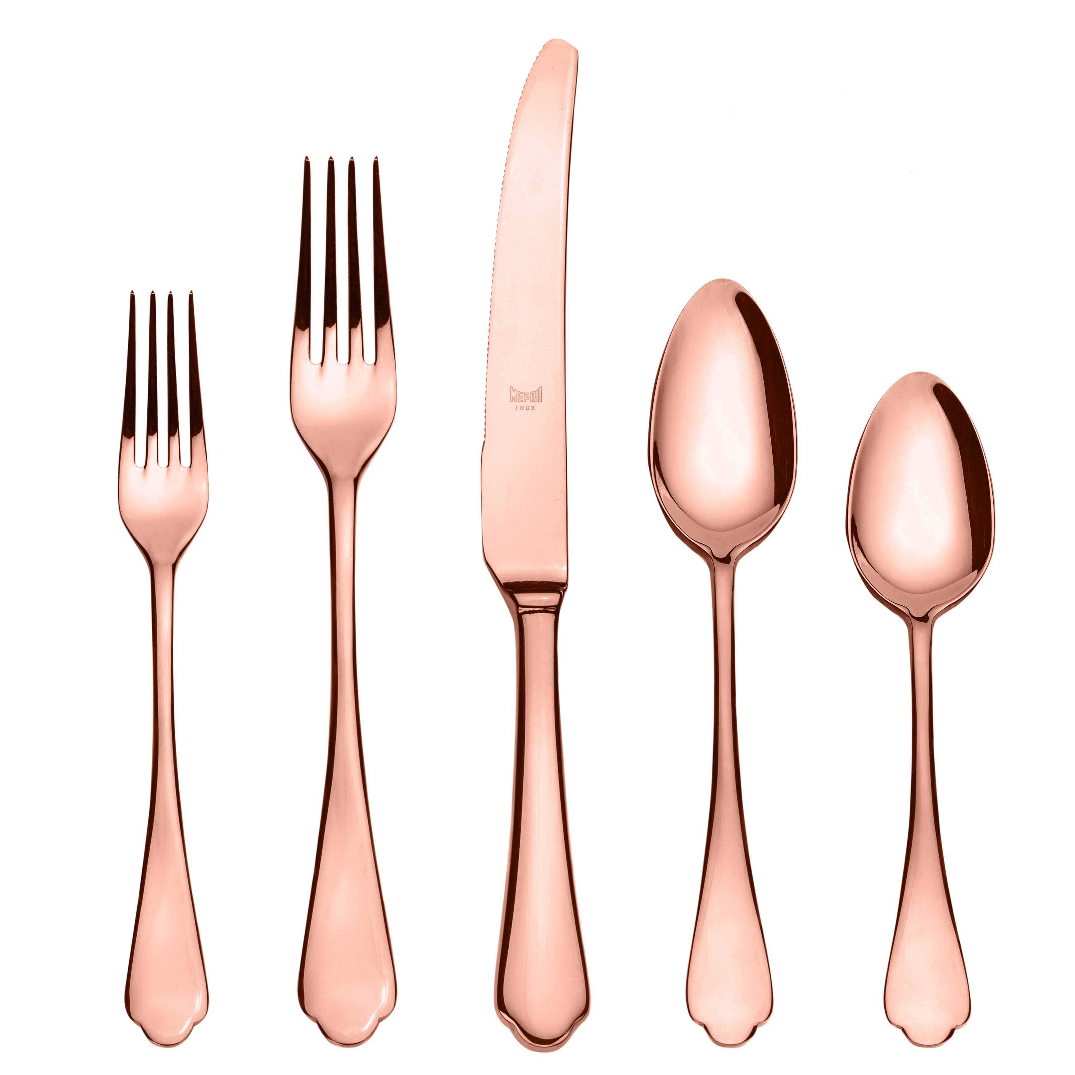 Mepra Dolce Vita Flatware Set In Brown