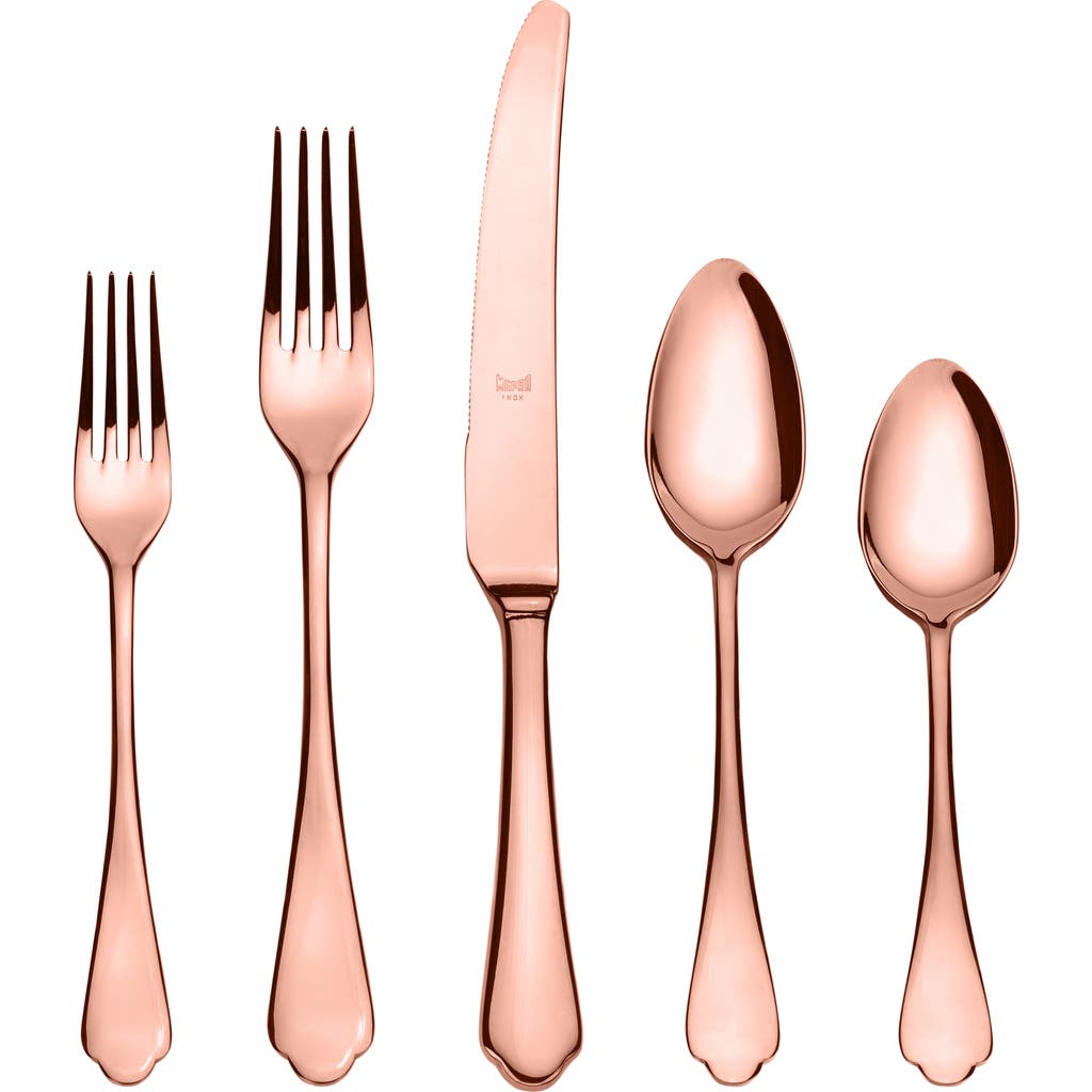 Mepra Dolce Vita Flatware Set In Brown