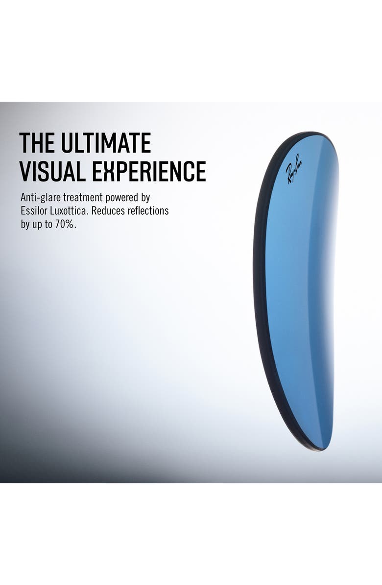 Ray-Ban Aviator Reverse 59mm Pilot Sunglasses, Alternate, color, Black