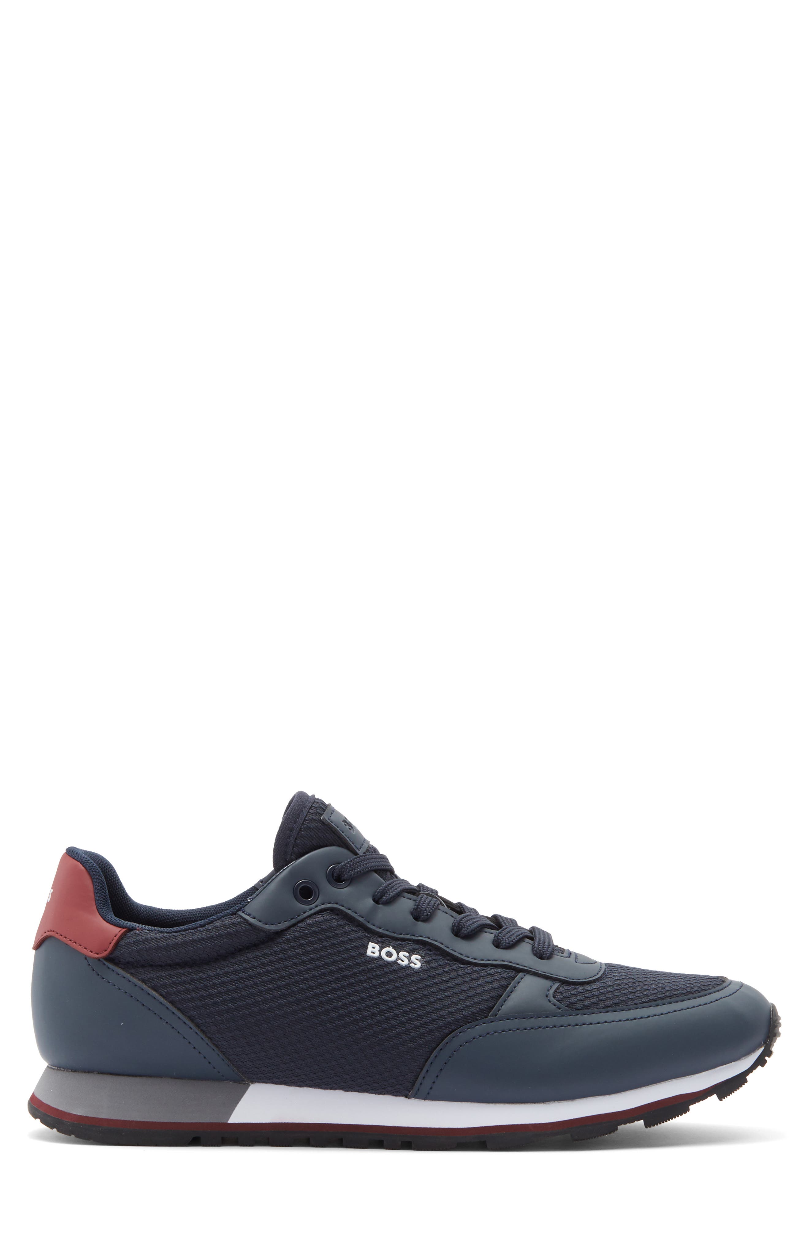 Parkour Runn Sneaker, Alternate, color, NAVY