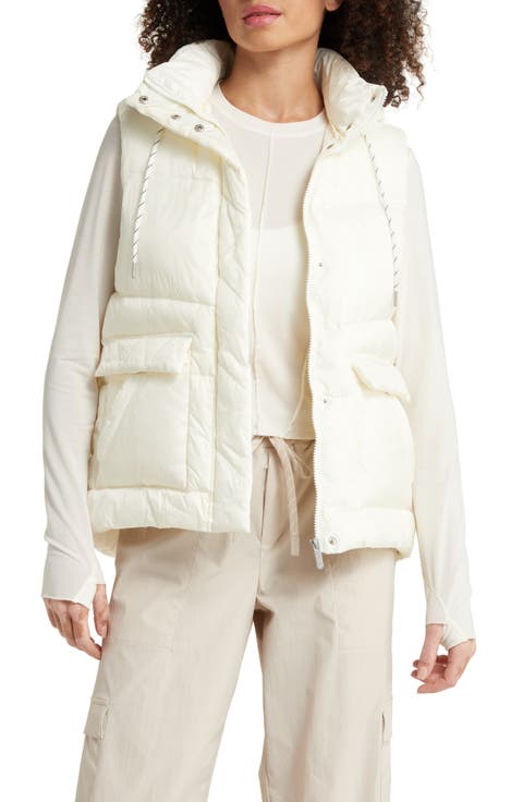 Quilted Hooded Cocoon Vest