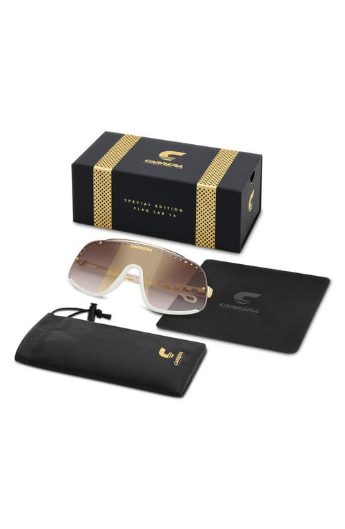Carrera Eyewear Flaglab 16 99mm Gradient Shield Sunglasses
