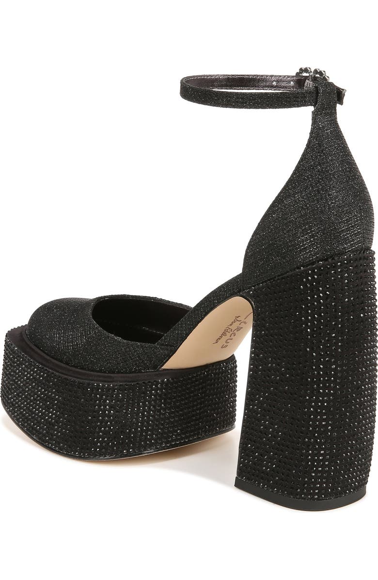 Circus NY by Sam Edelman Bailey Jewel Platform Sandal, Alternate, color, Black