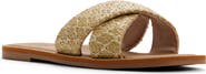 Roxy Andreya Raffia Slide Sandal