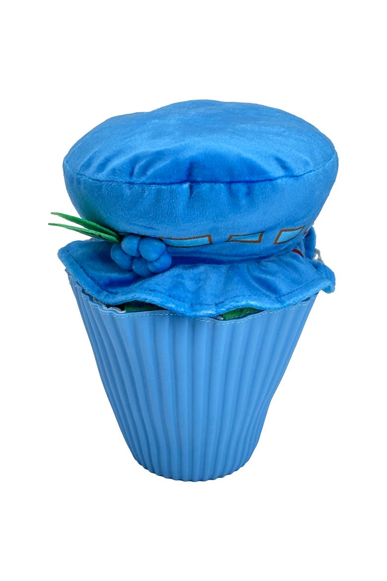 Pop n Flip 15 Inch Blueberry Muffin Plush Doll, Alternate, color, Blue
