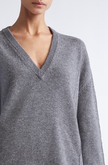 Jil Sander Wool & Cashmere V-Neck Sweater | Nordstrom