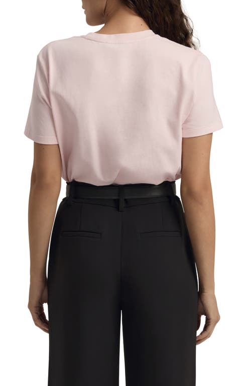 Favorite Daughter The Favorite Organic Cotton T-shirt In Pale Pink