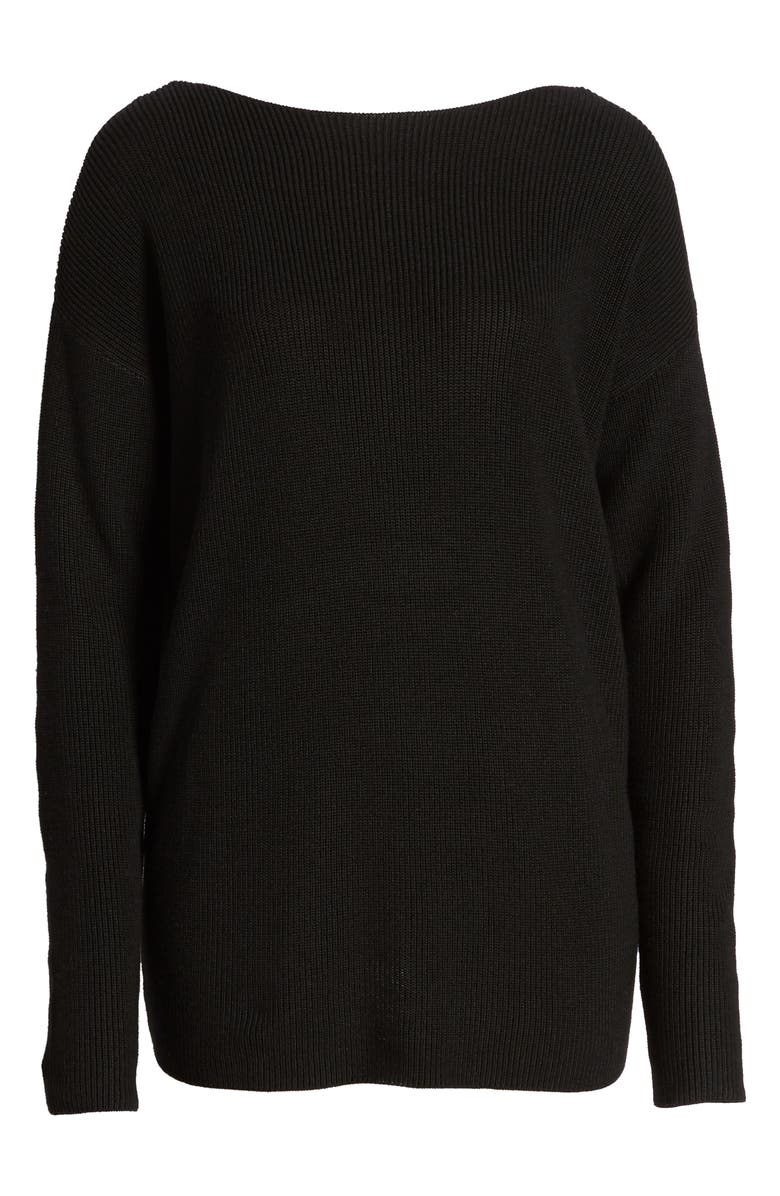 Halogen<sup>®</sup> Twist Back Sweater, Alternate, color, 