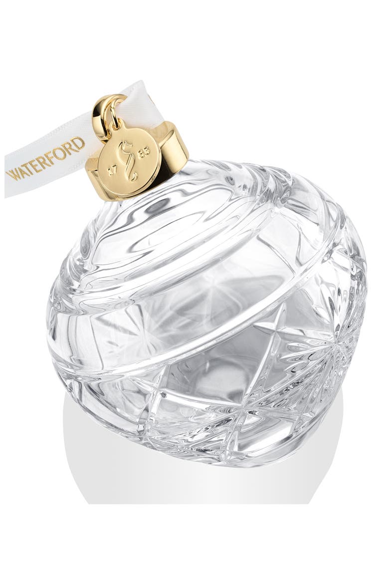 Winter Wonders Snowflake Bauble Crystal Ornament, Alternate, color, NO COLOR