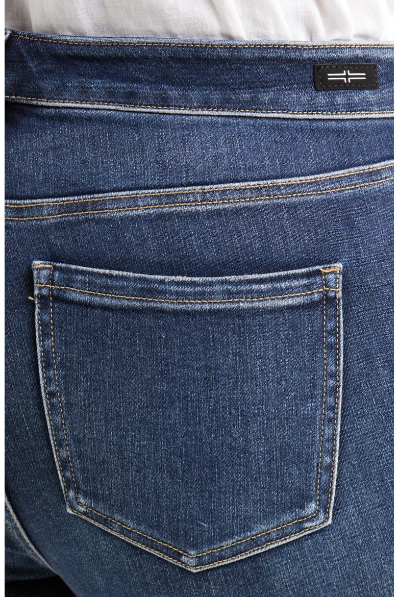 Charlie Cuffed Mid Rise Crop Slim Jeans, Alternate, color, WELLS