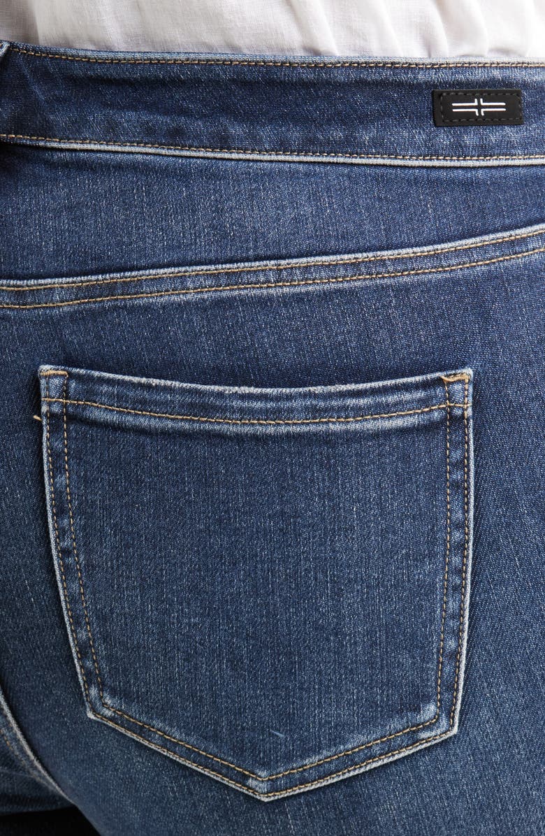 Liverpool Los Angeles Charlie Cuffed Mid Rise Crop Slim Jeans, Alternate, color,