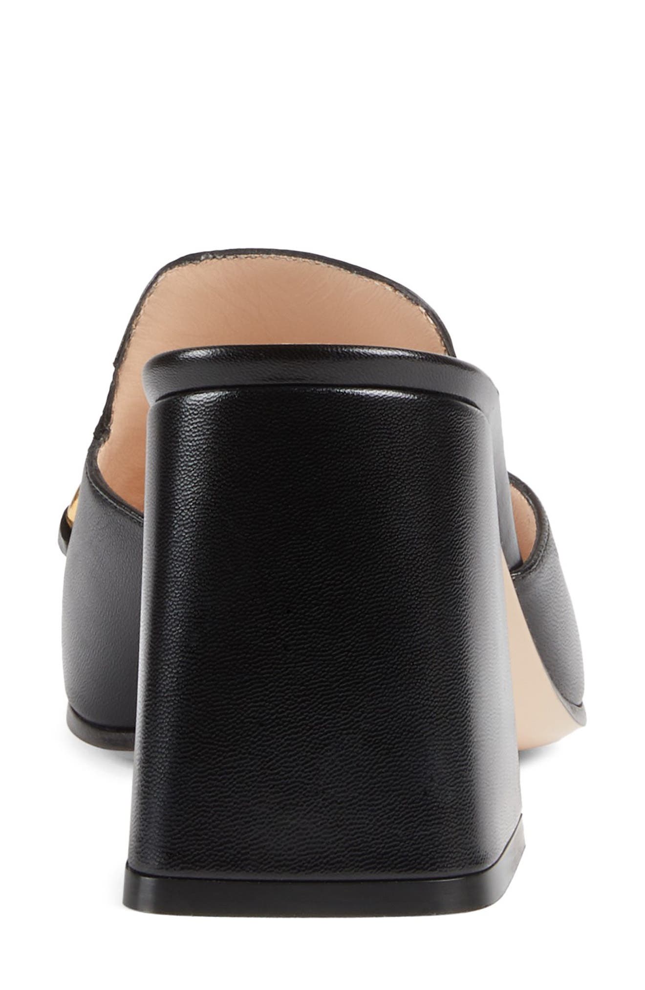 Gucci Baby Horsebit Slide Sandal, Alternate, color, 