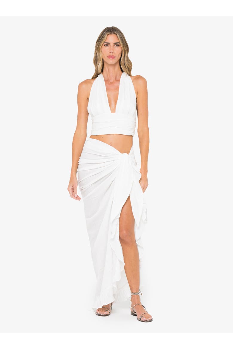 Sicily Skirt, Alternate, color, White