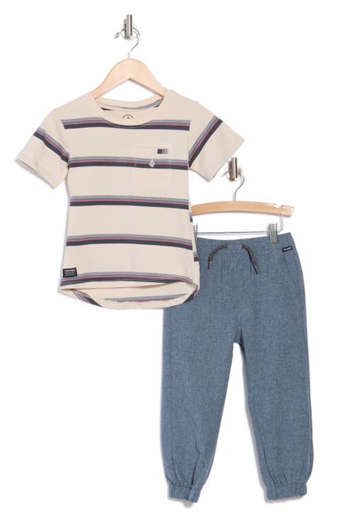 Kids' T-Shirt & Joggers Set (Little Kid)