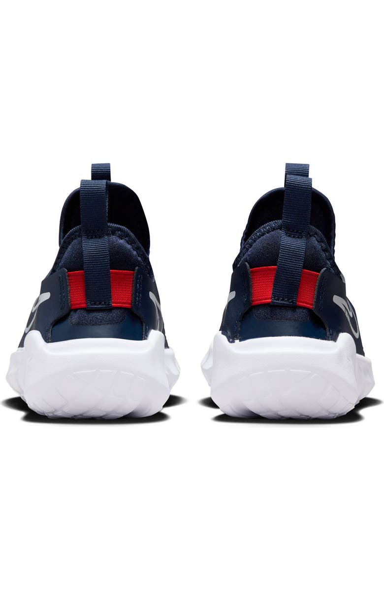Nike Flex Runner 2 Slip-On Running Shoe, Alternate, color, Navy/ White/ Picante Red