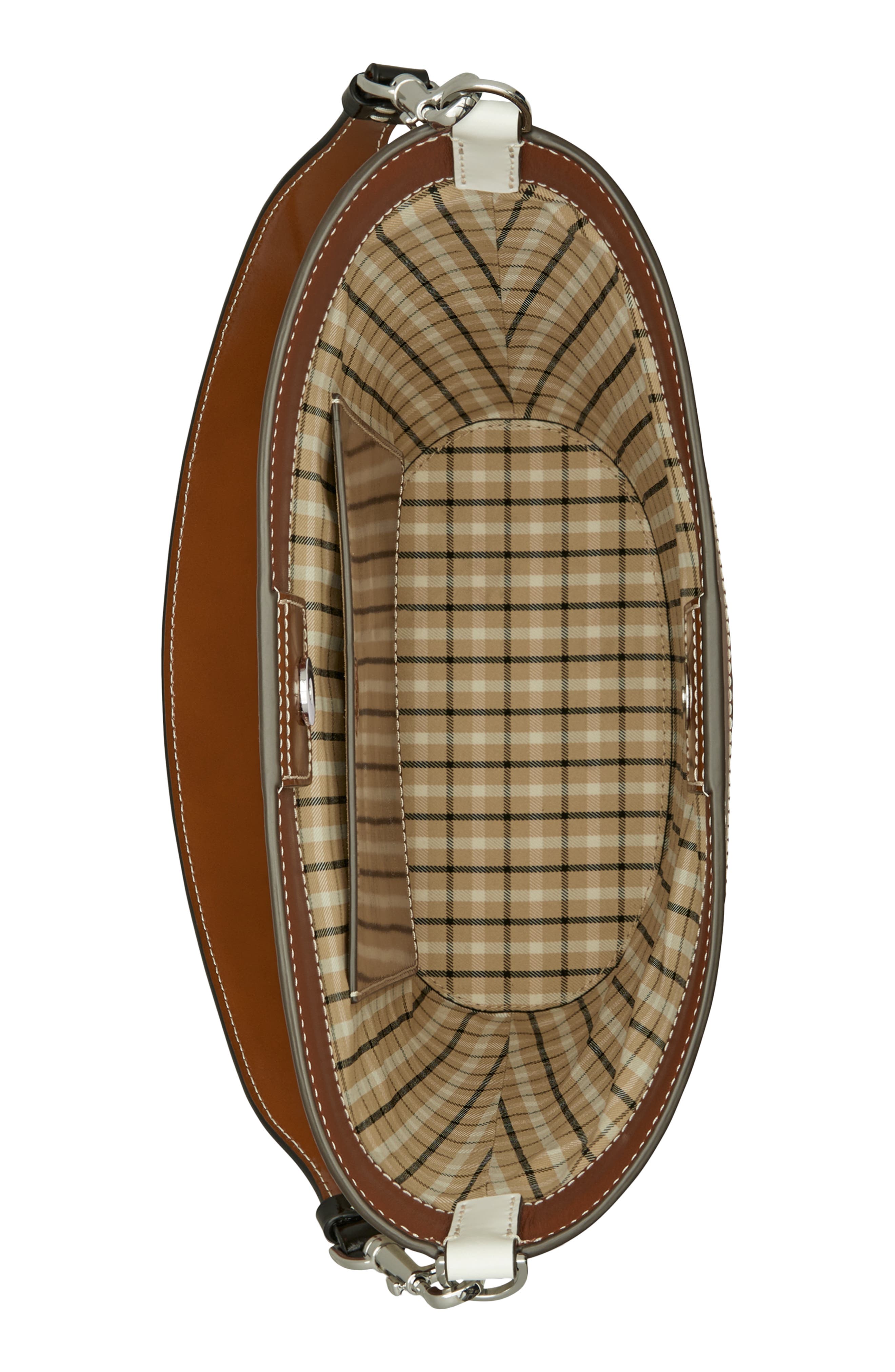 Tory Burch McGraw Canvas Bucket Bag, Alternate, color, 