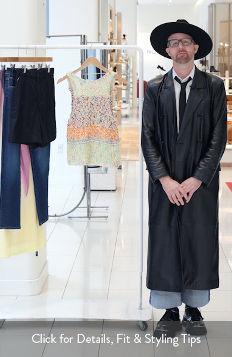 Flea Market Crop Marled Cotton Blend Sweater, sales video thumbnail