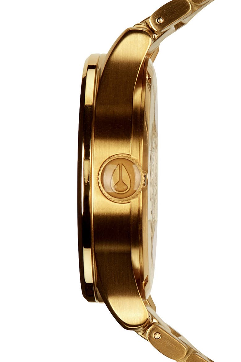 Sentry Bracelet Watch, 42mm, Alternate, color, GOLD