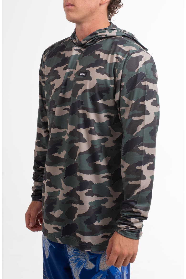 Aqua Terra LITE Performance Graphic Hoodie, Alternate, color, CAMO