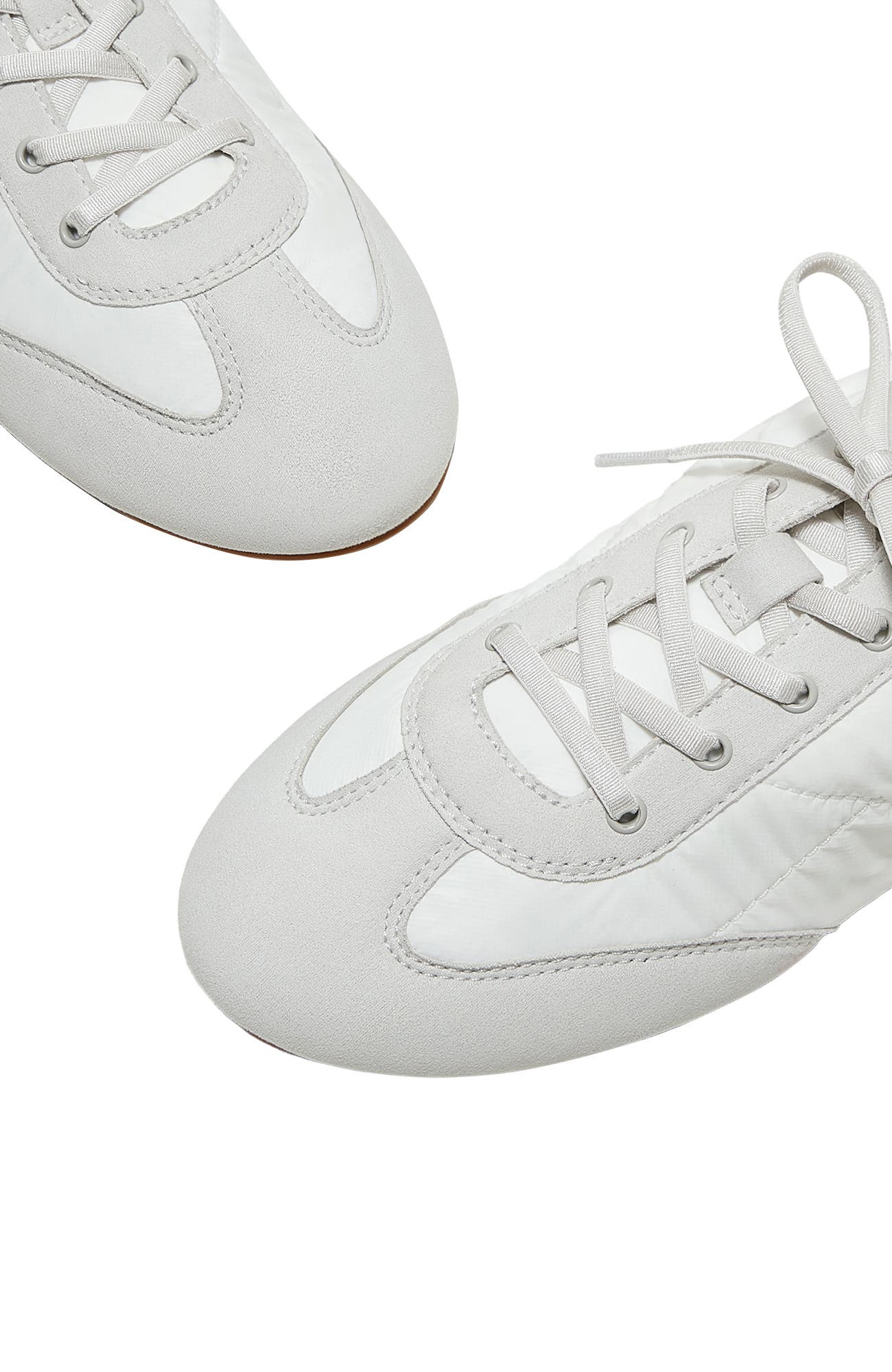 Yancy Jogger Re-Nylon Sneakerina, Alternate, color, White Smokey Grey
