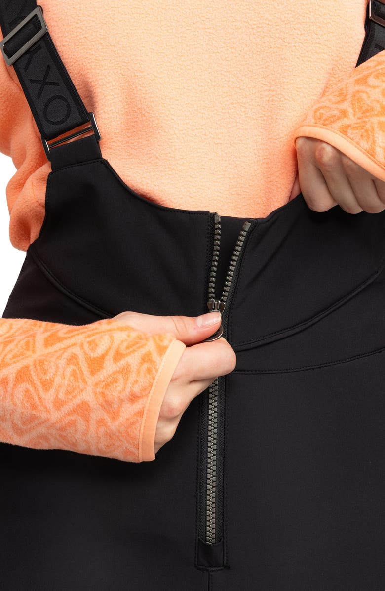 Roxy Summit Snow Bib Pants, Alternate, color, 